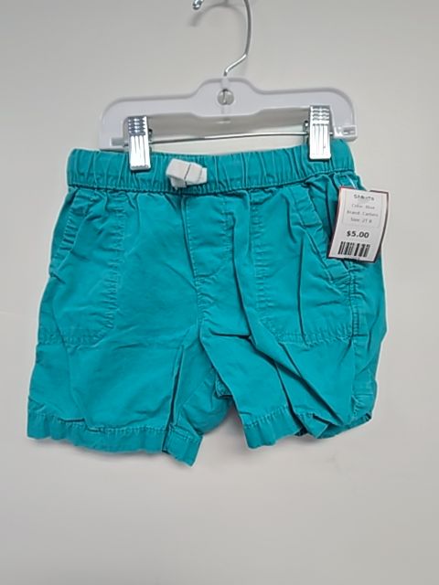 Blue Carters Shorts, 2T B