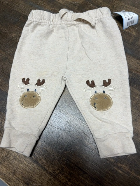 Tan Moose Garanimals Pants, 3M B