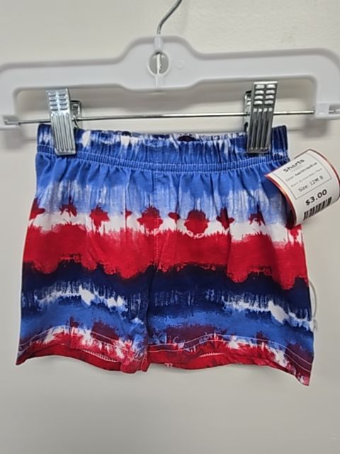 Red/White/Blue Bundles Baby Place Shorts, 12M B