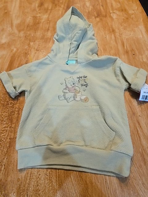 Yellow/Green Winnie The Pooh Outfit(3Pc), 6M B