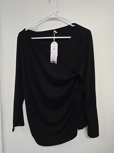 Black  Maternity Longsleeve Shirt, Medium