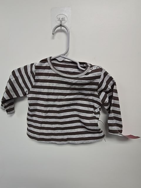 Brown/Grey Striped Disney Longsleeve Shirt, 6M B