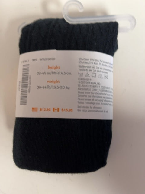 black Gymboree Tights, 4T G