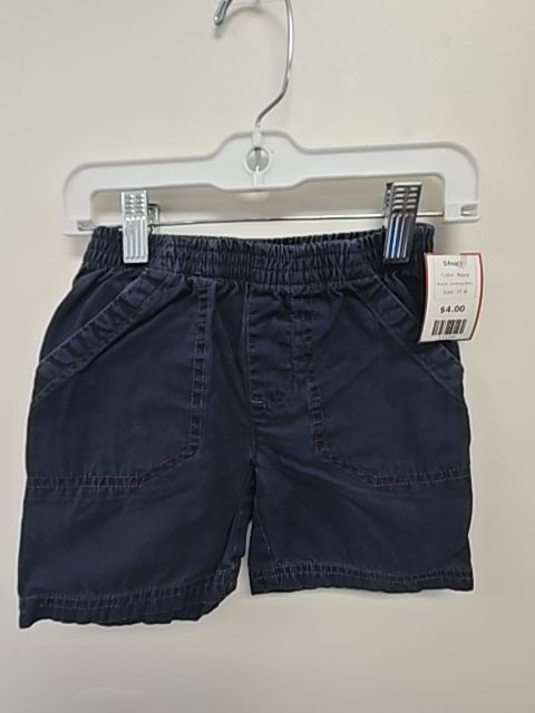 Navy Jumping Bean Shorts, 3T B