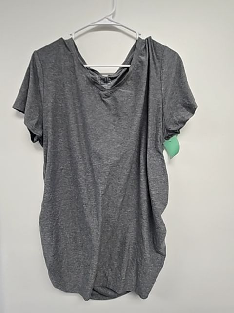Grey Time And Tru Maternity Shirt, X-Large