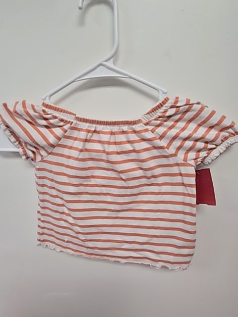 Pink/White Striped Cat & Jack Shirt, 2T G
