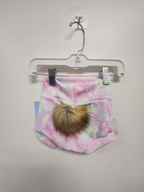 Colorful Tye Dye L & M Grace Bunny Tail Shorts, 9M G