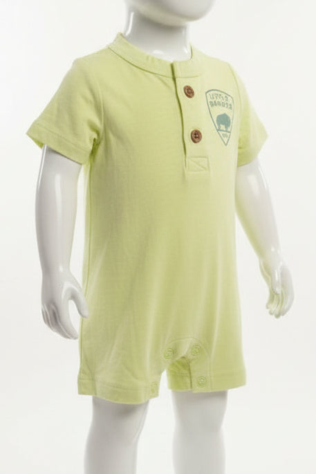 Green Carters Short One Piece, NB B