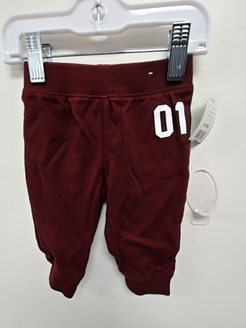 Burgandy Garanimals Pants, 3M B