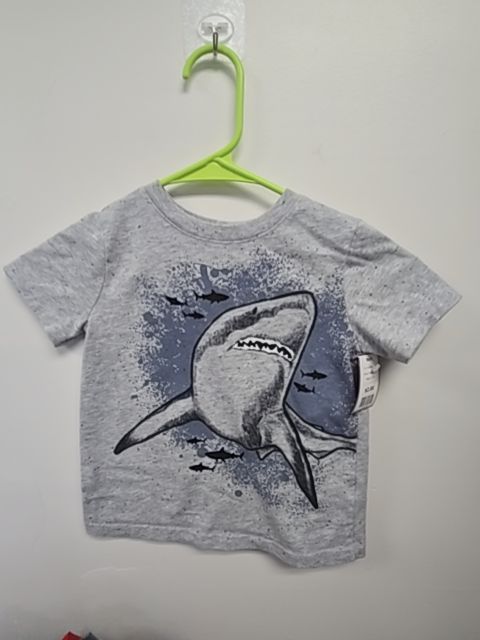 Grey/Blue Shark Garanimals Shirt, 3T B