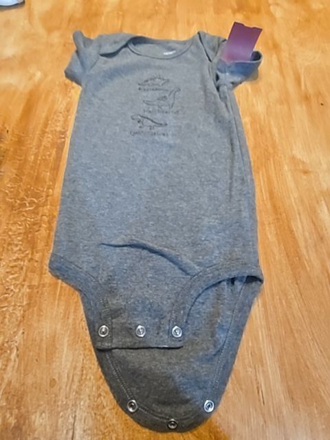 Grey Carters Onesie, 18M B