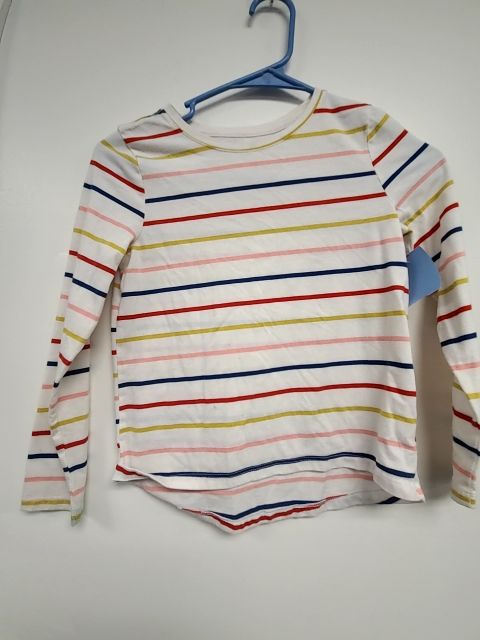 White/Colorful Striped Old Navy Longsleeve Shirt, 8 G