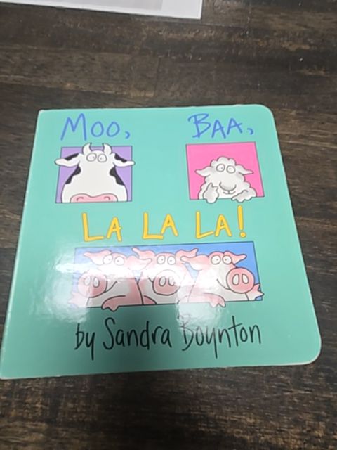 Moo, Baa, La La La! Book