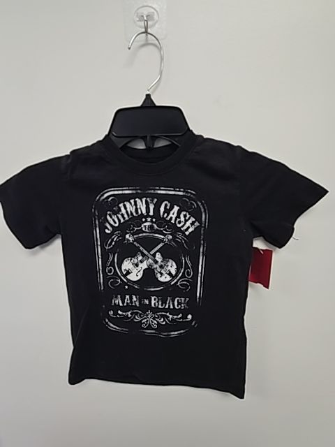 Black/White Johnny Cash Shirt, 5T B