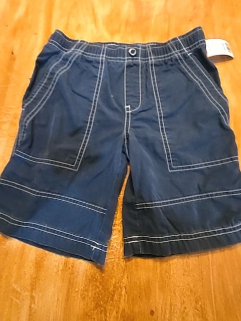 Navy Lands End Shorts, 7 B