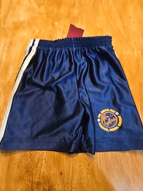 Navy Nick Jr Shorts, 3T B