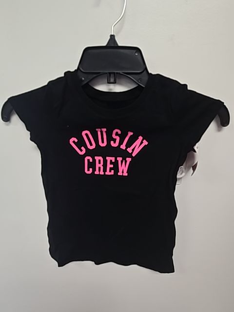 Black/Pink Cousin Crew Childrens Place Shirt, 5T G