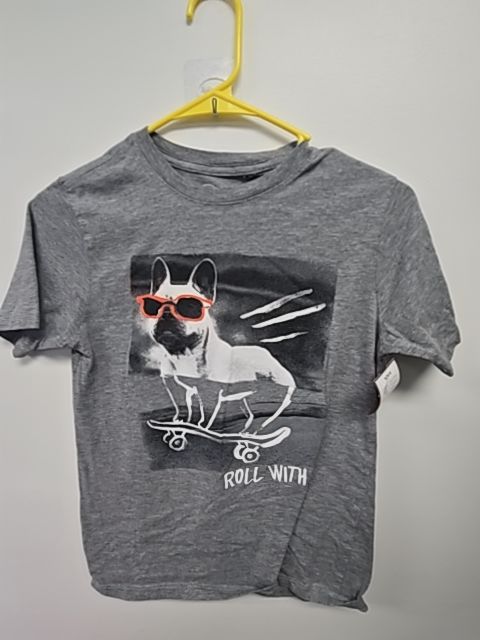 Grey Dog Wonder Nation Shirt, 10 B