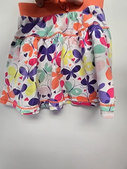 Orange/Colorful Butterfly Circo Outfit, 5T G