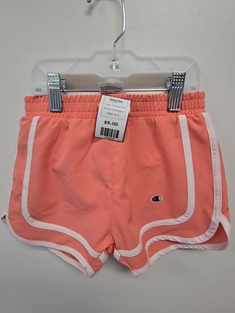 Pink/White Champion Shorts, 6 G