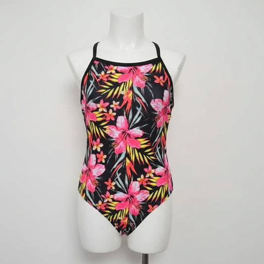 Pink/Black Hurley Swim Suit, 5T G