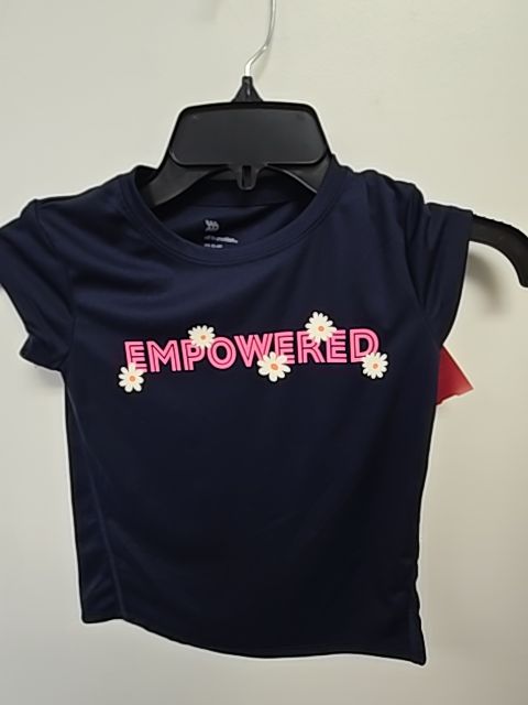 Navy/Pink Empowered All In Motion Shirt, 4T G
