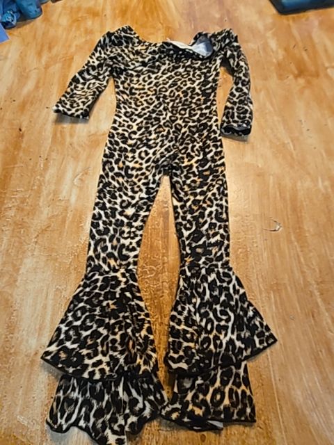 Black/Tan Cheetah Nova Kids Pant One Piece, 2T G