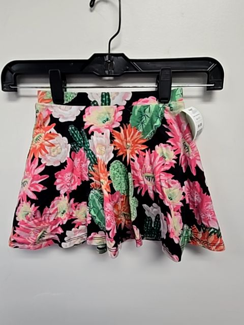 Colorful Flower/Cactus Childrens Place Skort, 4T G