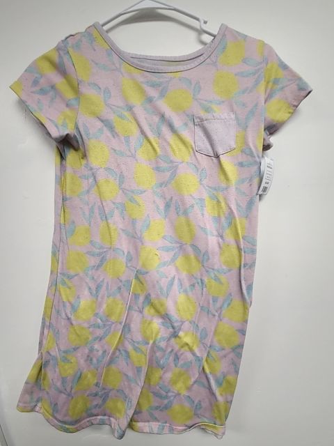 Pink/Yellow Lemon Cat & Jack Nightgown, 10 G