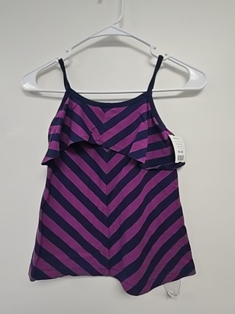 Navy/Purple Gap Tank Top, 6 G