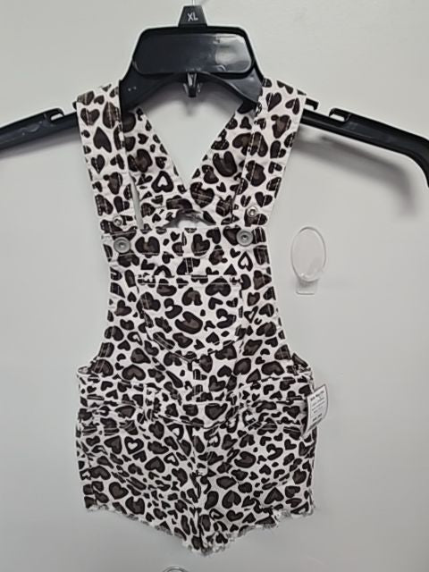 Cheetah Childrens Place Bib Shorts, 5T G