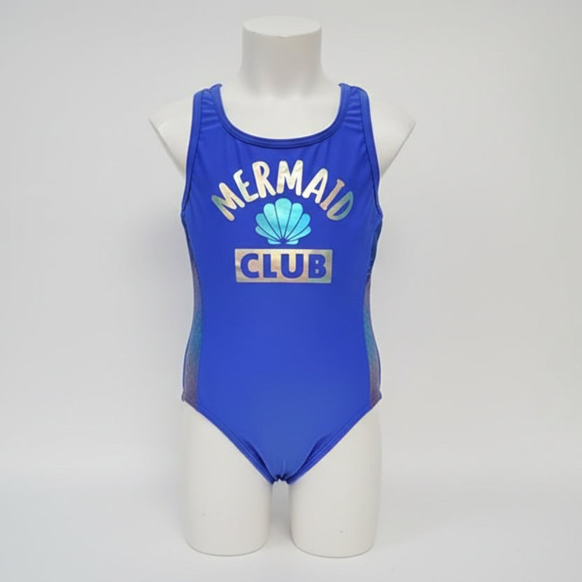 Purple Mermaid Wonder Nation Swim Suit, 7 G