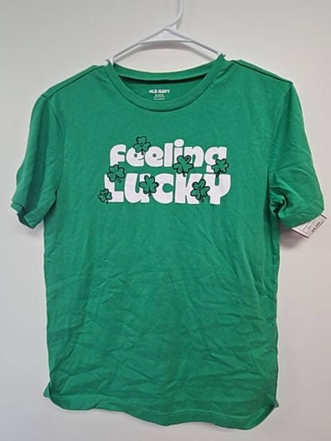 Green Feeling Lucky Old Navy Shirt, 14 G