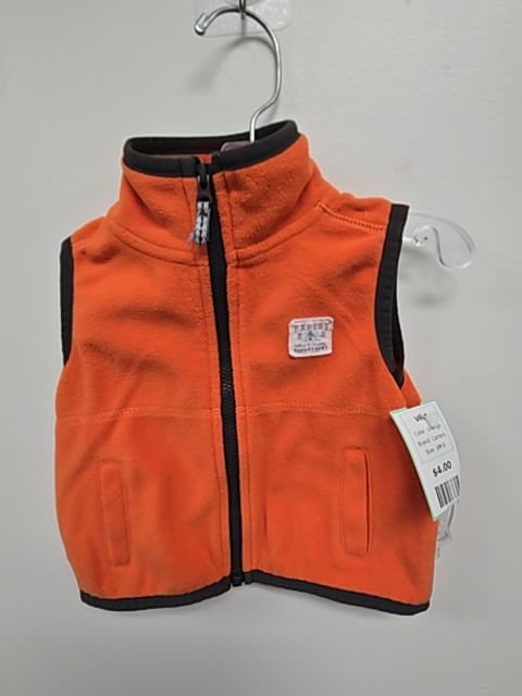 Orange Carters Vest, 6M B