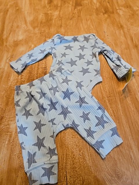 Blue Star Cloud Island Outfit, NB B