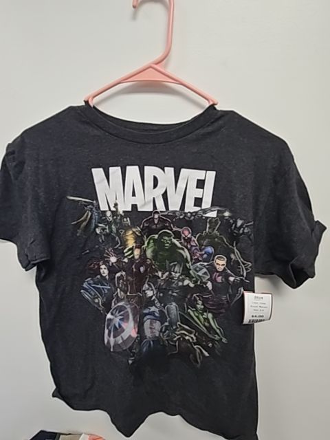 Grey Marvel Shirt, 8 B
