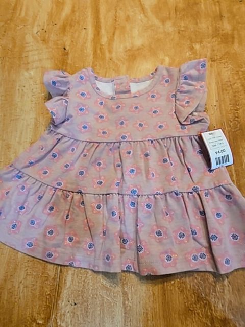 Pink Flowers Issac Mizrahi Shirt, 12M G