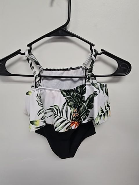 White/Green/Black Pat Pat Swim Suit, 2T G