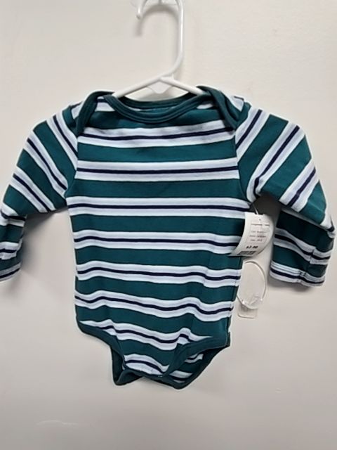 Blue/Green Cat & Jack Longsleeve Onesie, 3M B