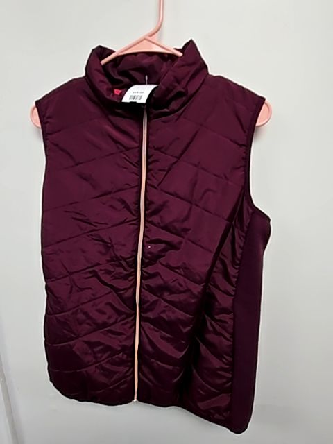 Burgandy Motherhood Maternity Vest, Large