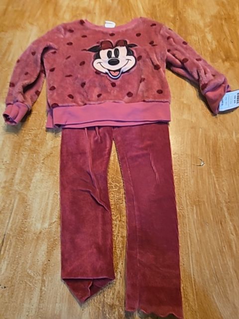 Pink Minnie Mouse Outfit, 4T G