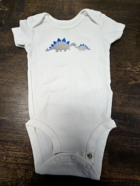 White/Navy Dino Carters Outfit, 3M B