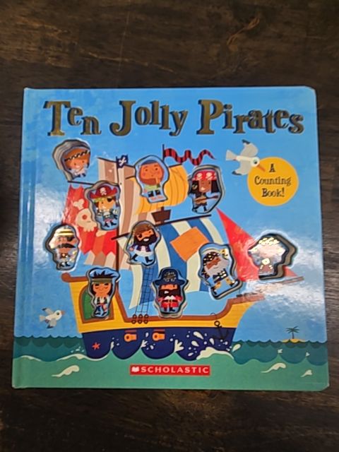 Ten Jolly Pirates Book