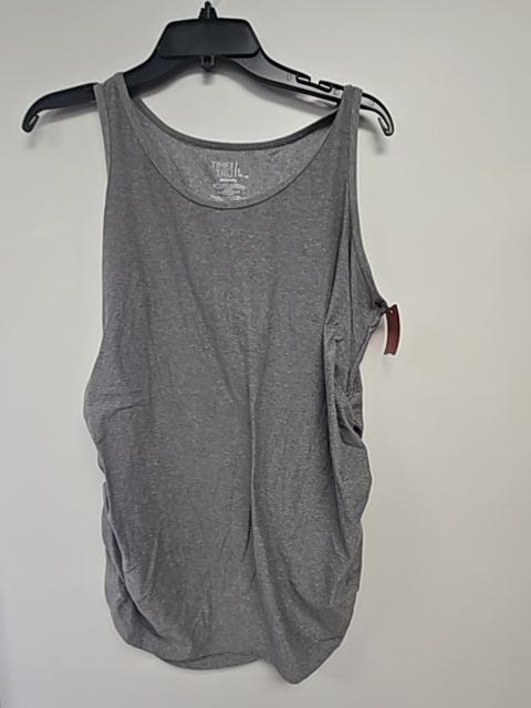 Grey Time And Tru Maternity Tank Top, Large