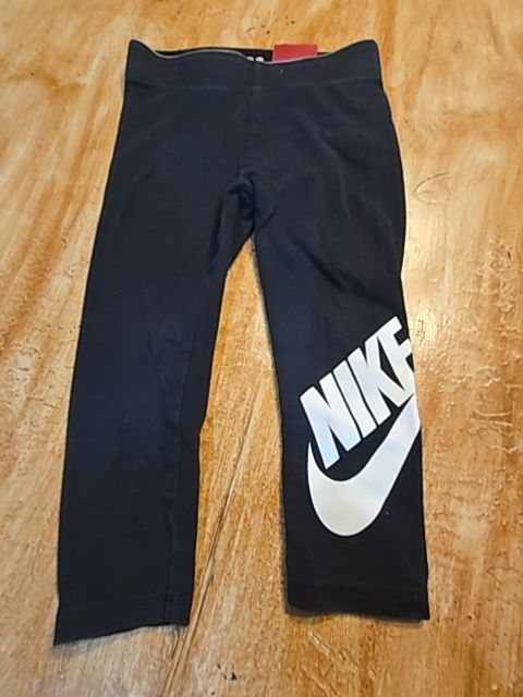 Black/White Nike Leggings, 2T G