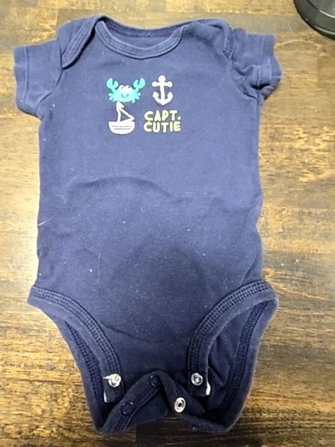 Navy Carters Onesie, 3M B