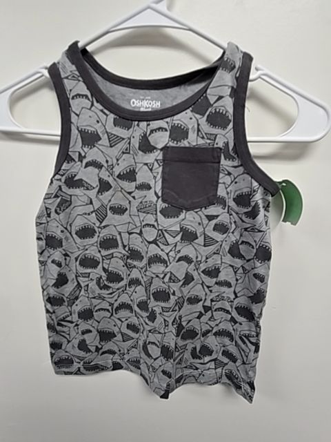 Grey Shark OshKosh Tank Top, 4T B