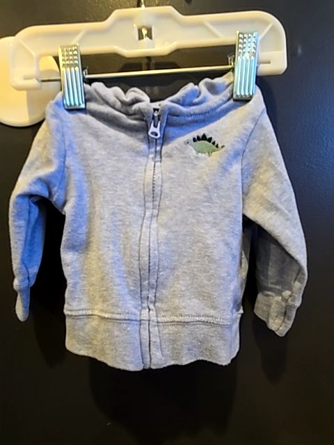 Blue Child of mine Dinosaur zip hoodie, NB B