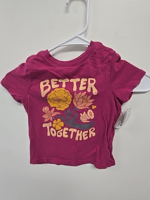 Pink Flower Old Navy Shirt, 3T G