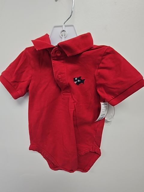 Red Garanimals Polo Onesie, 18M B